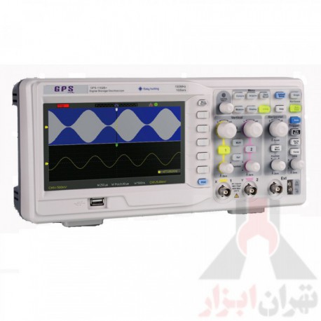 اسیلوسكوپ ديجیتال حافظه دار رومیزي مدل+GPS-1072B